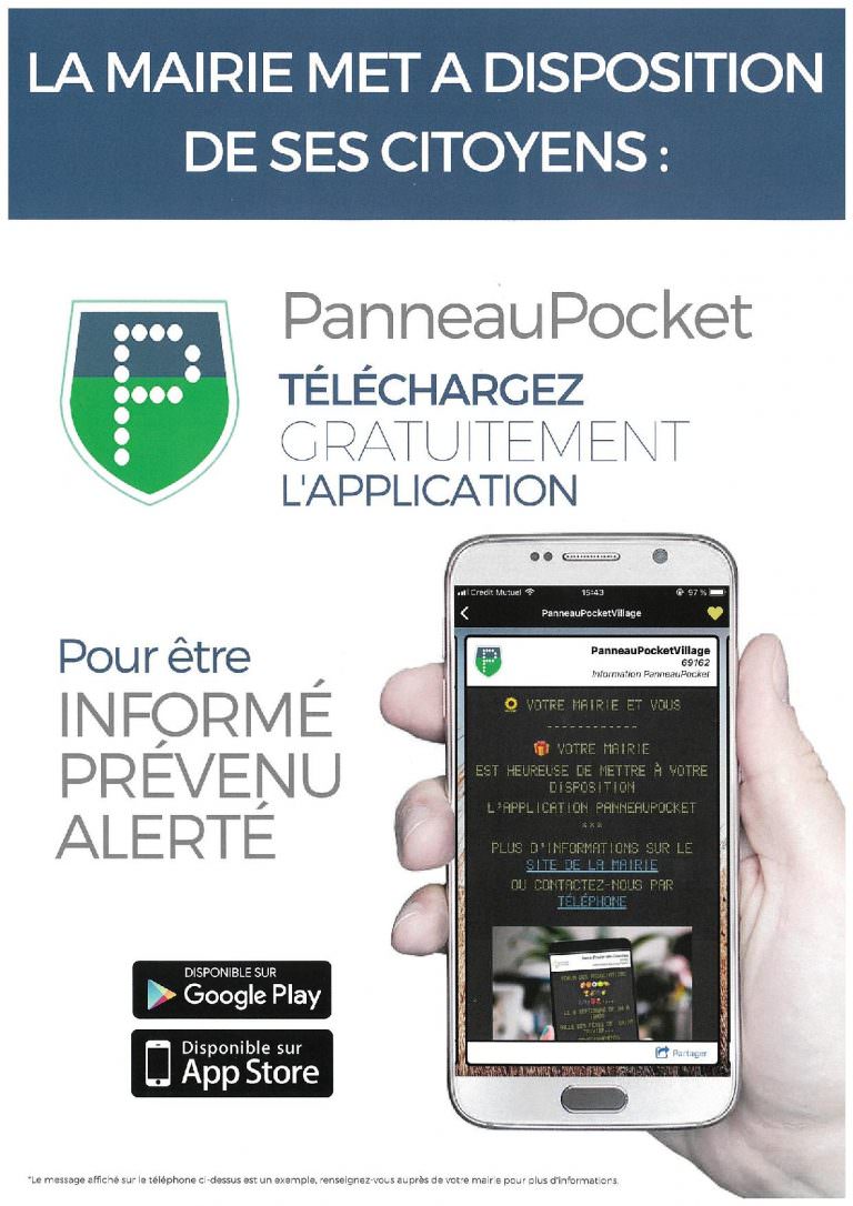 Panneau Pocket